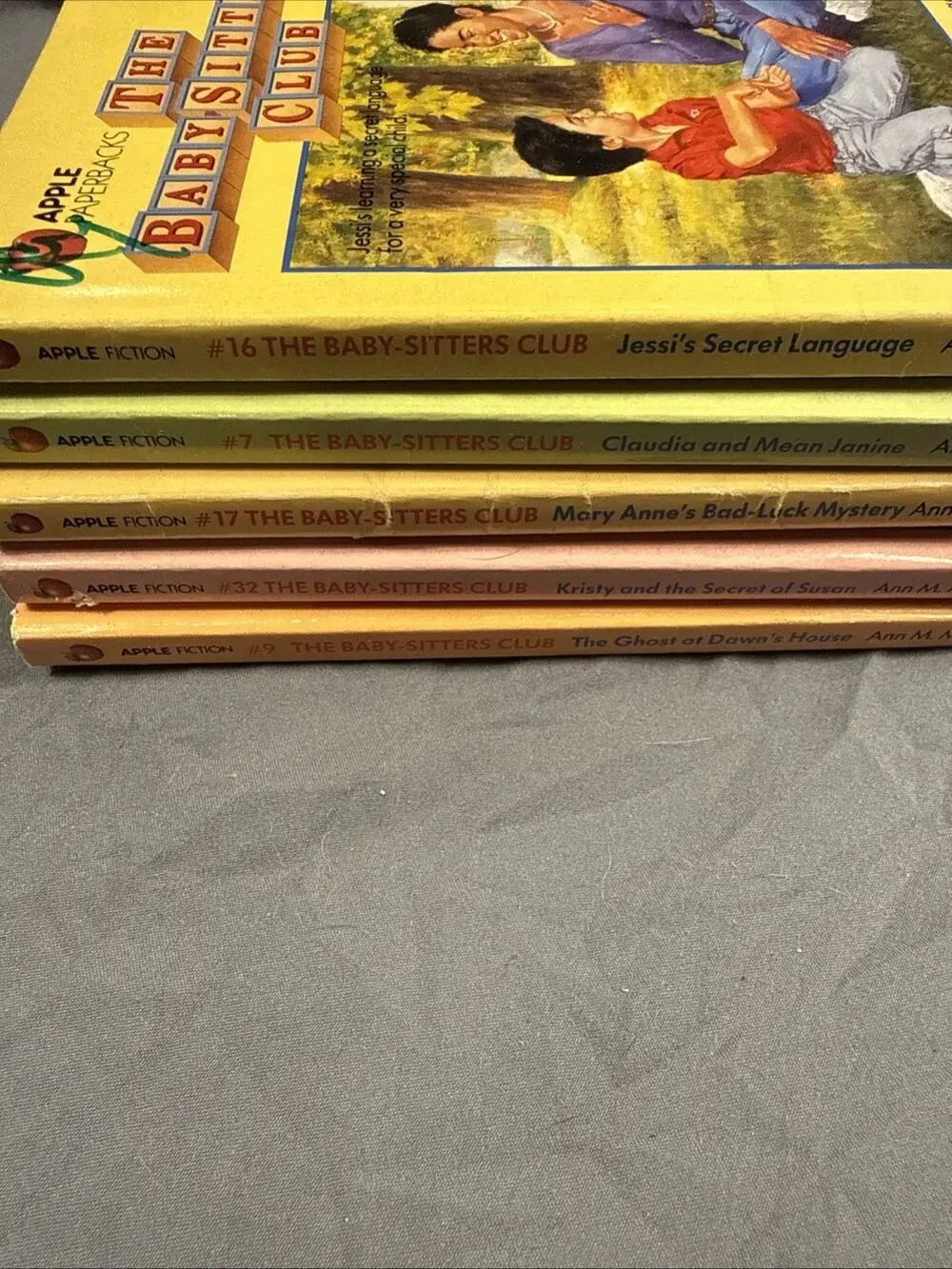 The Babysitters Club By Ann M. Martin - Lot Of 5 (1988)